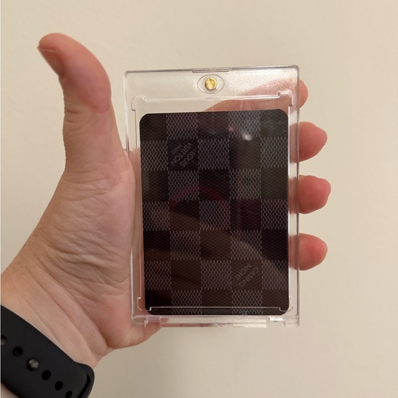 9 of ❤️ LV Playing Card in Clear Case - Picture 3 of 3